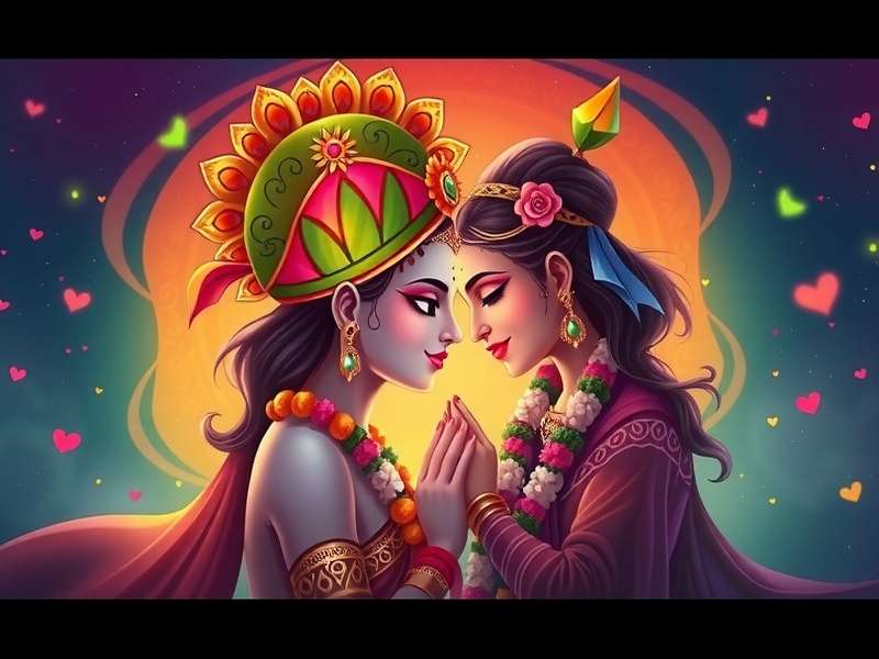 Radha Krishna Community Gathering Community Event in Game