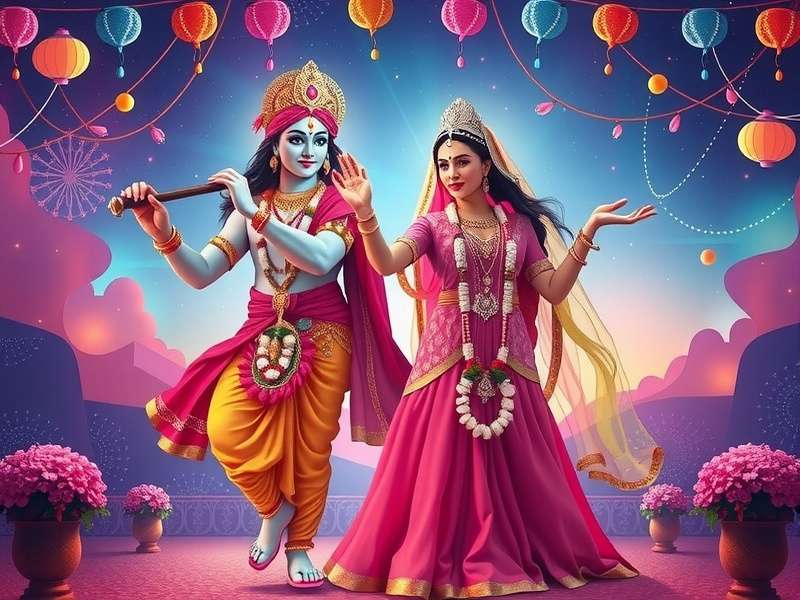 Radha Krishna Festival Celebration Festival Update Announcement