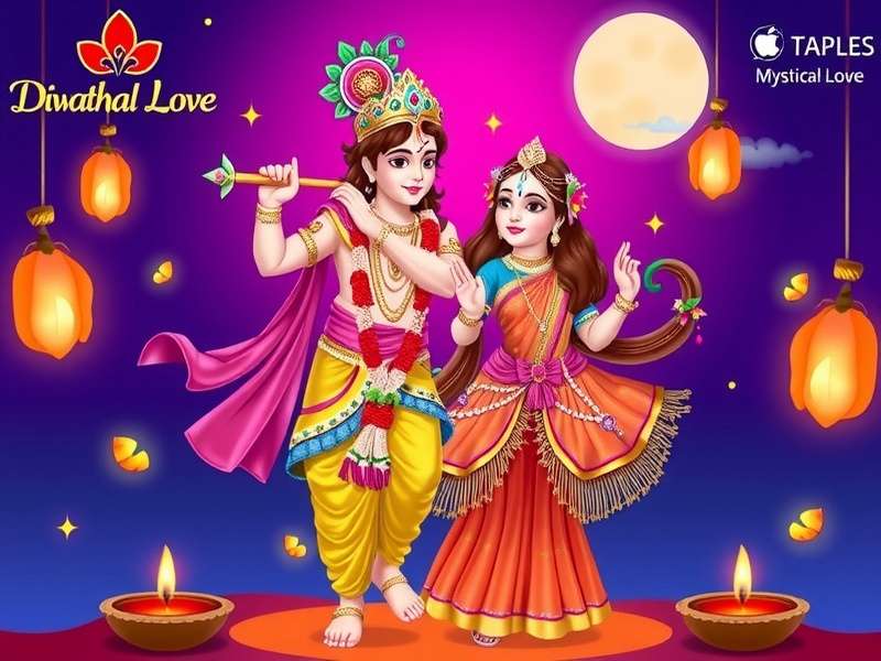 Radha Krishna Diwali Celebration Diwali Event in Game